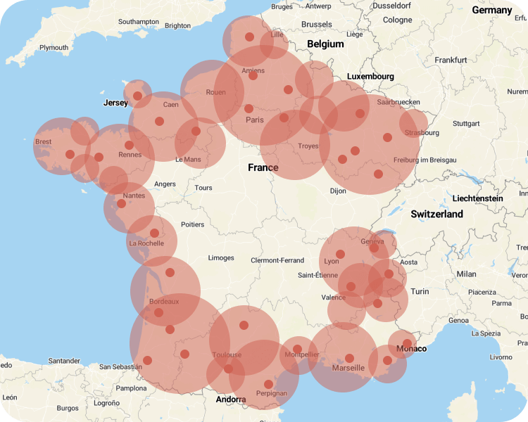 france map